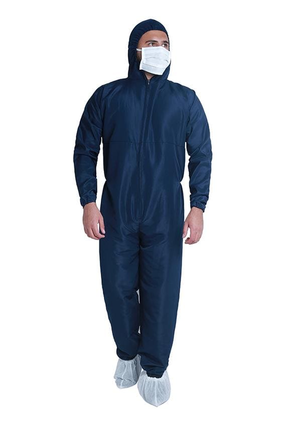 Traje enterizo antifluido