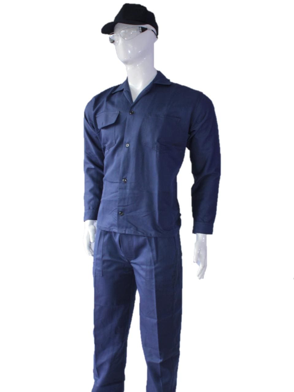 Overol dos piezas en dril / camisa y pantalón